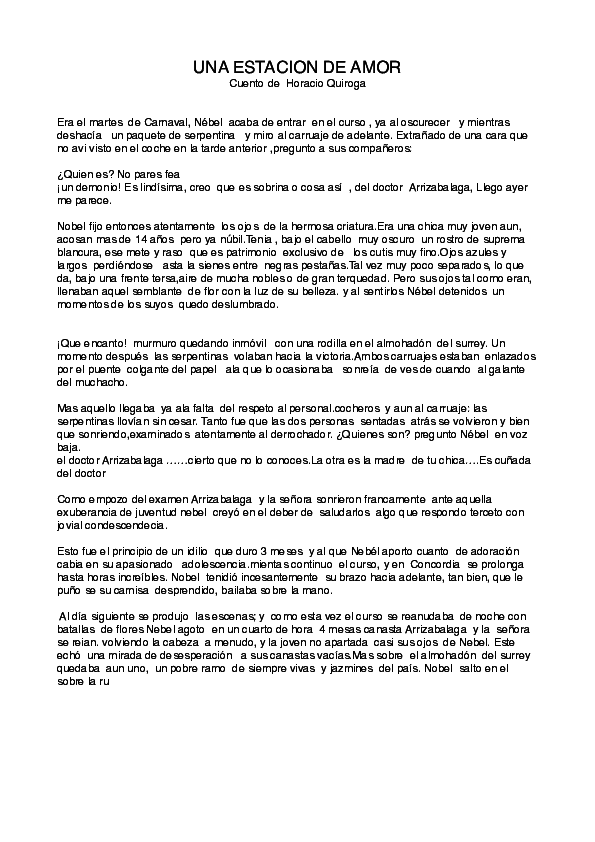 (PDF) UNA ESTACION DE AMOR Karla Gonzalez Academia.edu