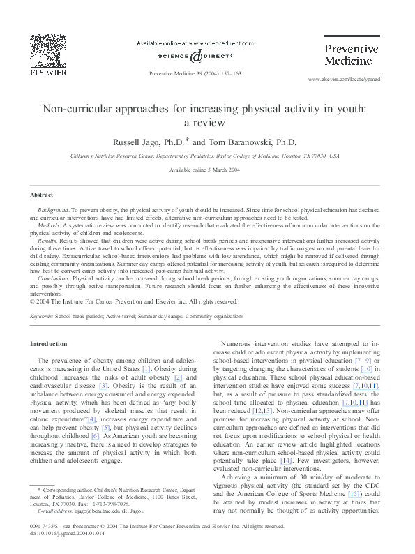 Thesis on co curricular activities picture