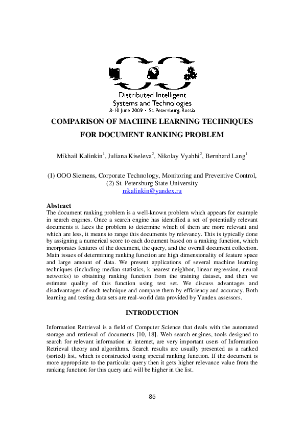(PDF) A comparison of machine learning techniques for handwritten |Xam ...