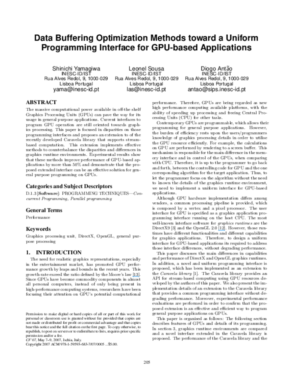 (PDF) Data buffering optimization methods toward a uniform programming ...