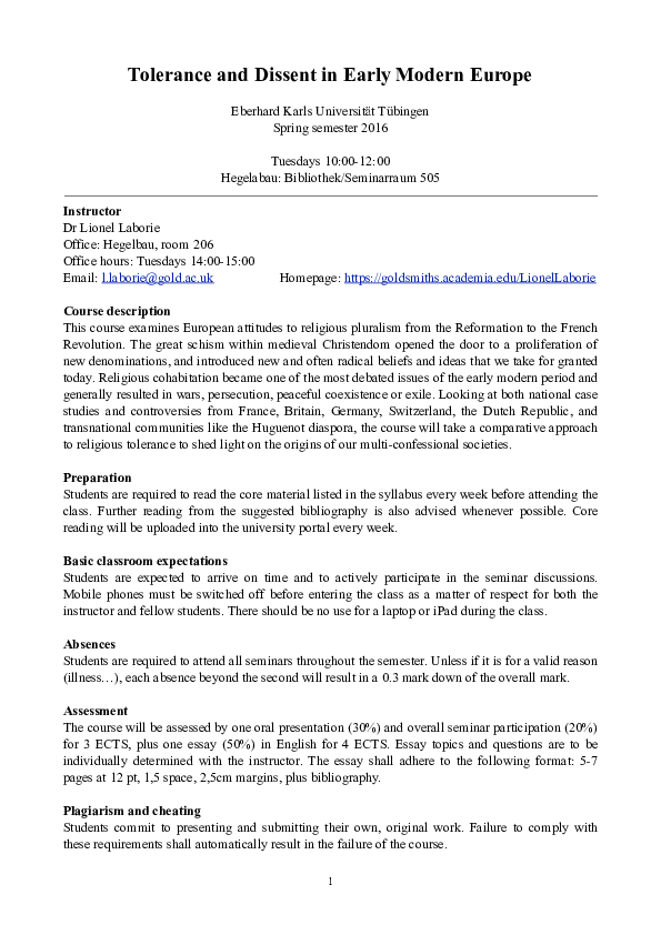 Tolerance essay pdf image