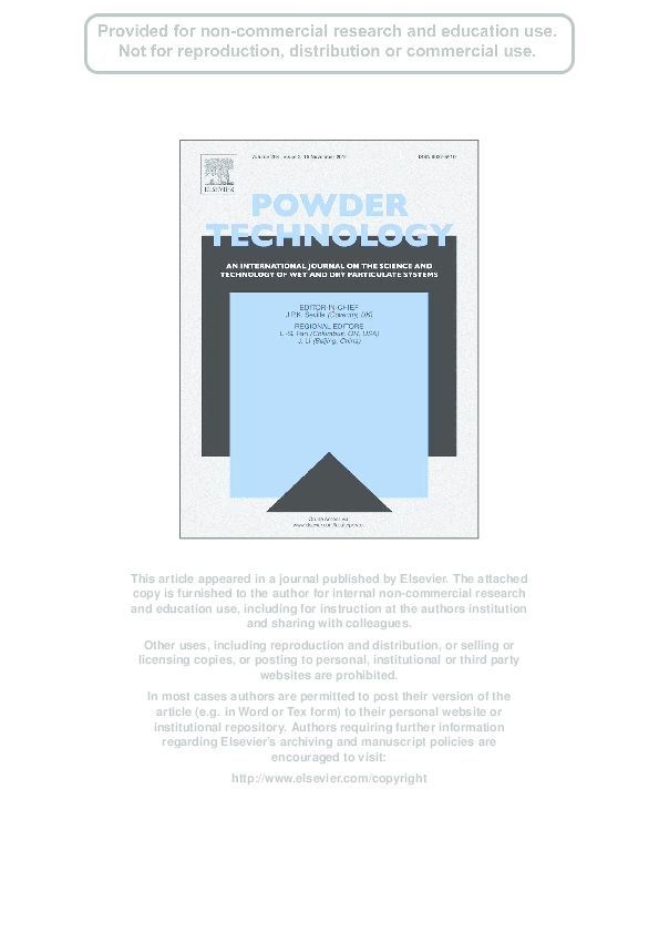 (PDF) Determination of particle shape distribution of clay using an ...