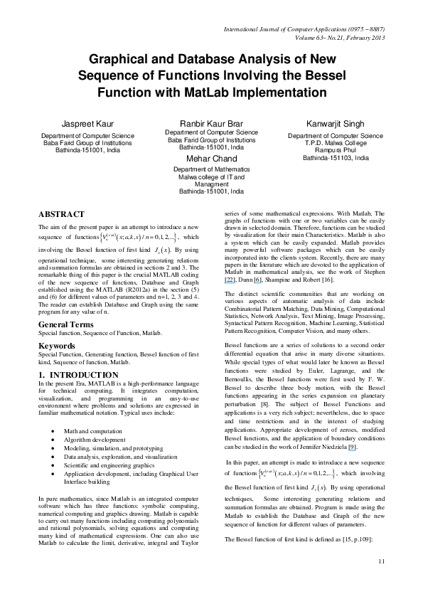 (PDF) Graphical Analysis of Kampé De Fériet's Series with