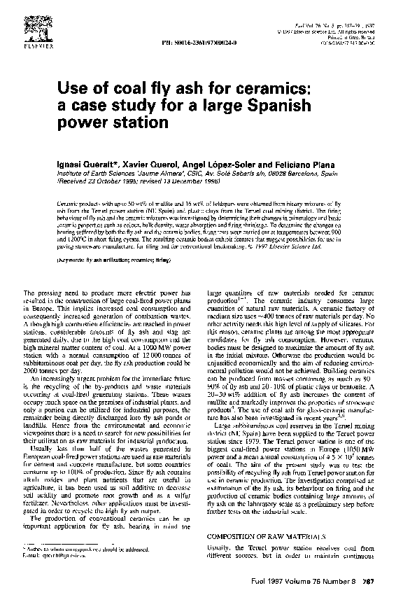 Fly ash bricks case study image