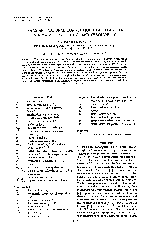 (PDF) Transient natural convection heat transfer in a large-diameter ...