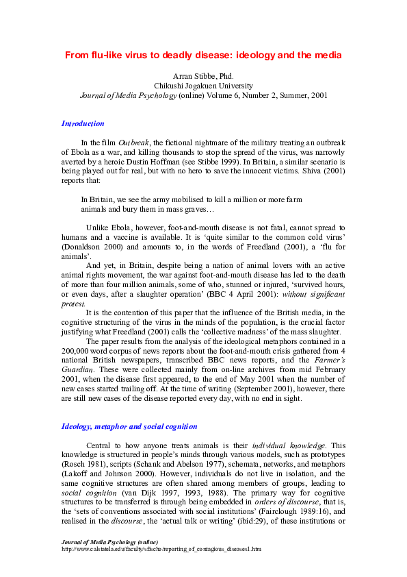 Most deadly diseases in history picture