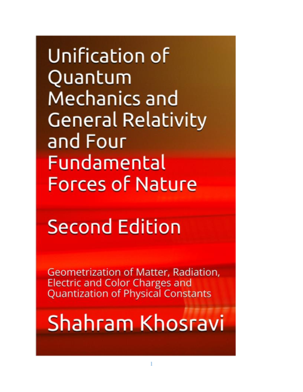 (PDF) Unification of Quantum Mechanics and General Relativity and Four ...