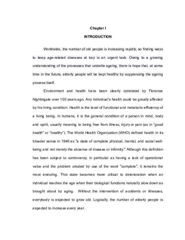 doc acceptability of a geriatric institution in lucban quezon a socio economic analysis alexander garcia academia edu academia edu