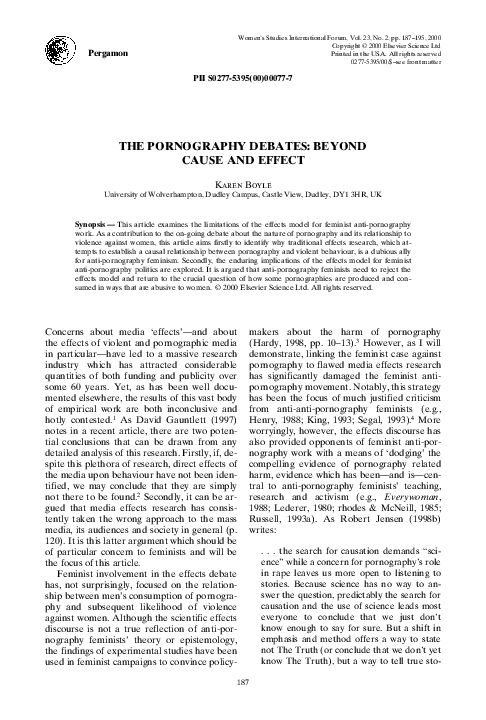 Pornography debate essay 06 image