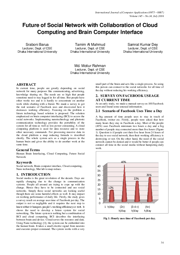 (PDF) Future of Social Network with Collaboration of Cloud Computing ...