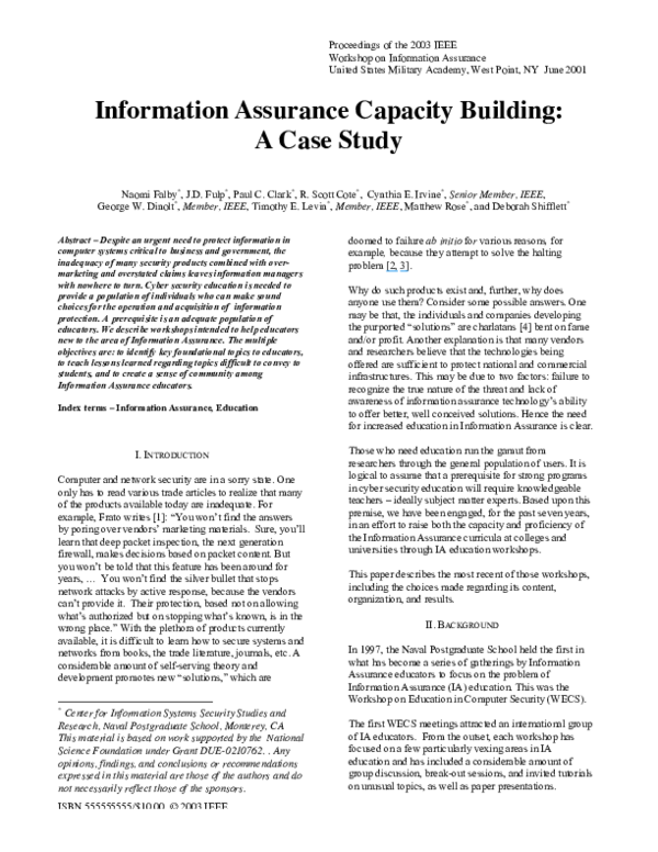 Information assurance essays 05 picture