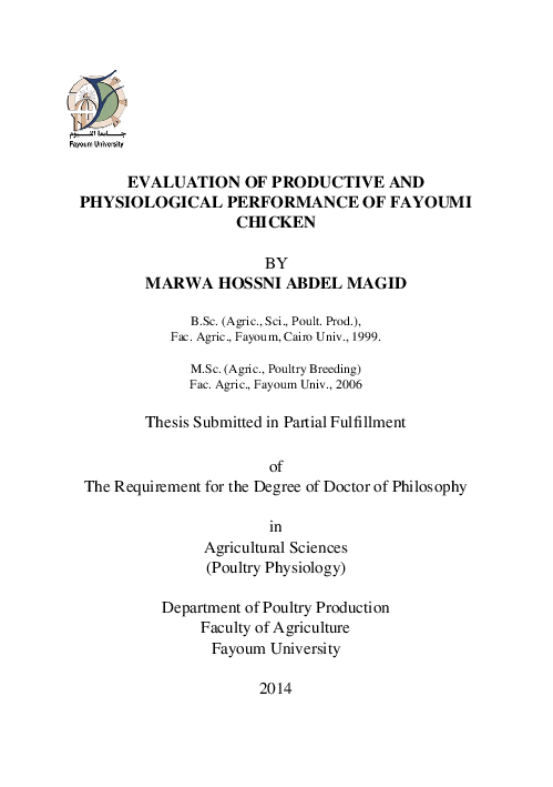 Thesis about poultry production in the philippines picture