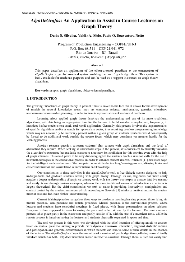 journal of graph theory and applications pdf