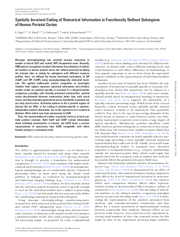 (PDF) A model of multiplicative neural responses in parietal cortex ...