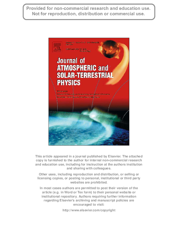  PDF Role Of Wave mean Flow Interaction In Sun climate Connections