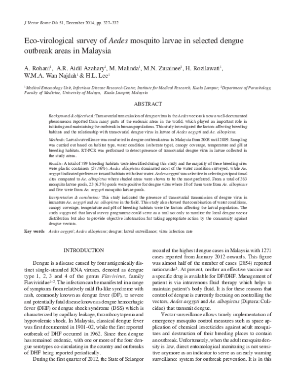 Aedes mosquitoes in southern california image