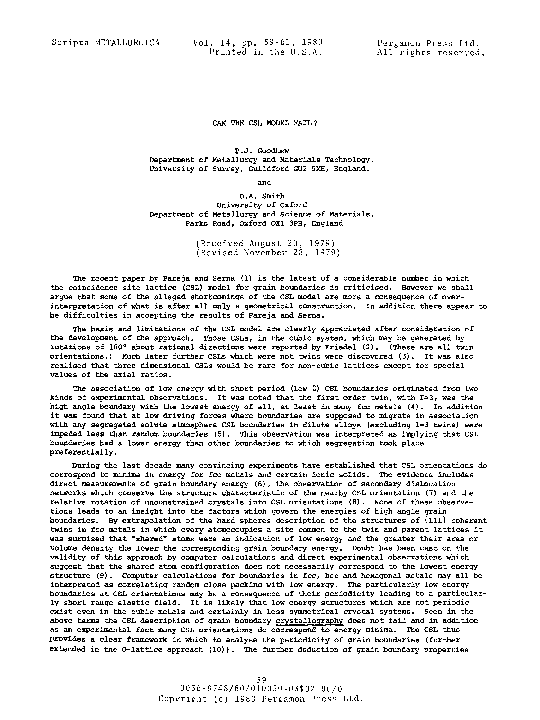 (PDF) Can the CSL model fail?