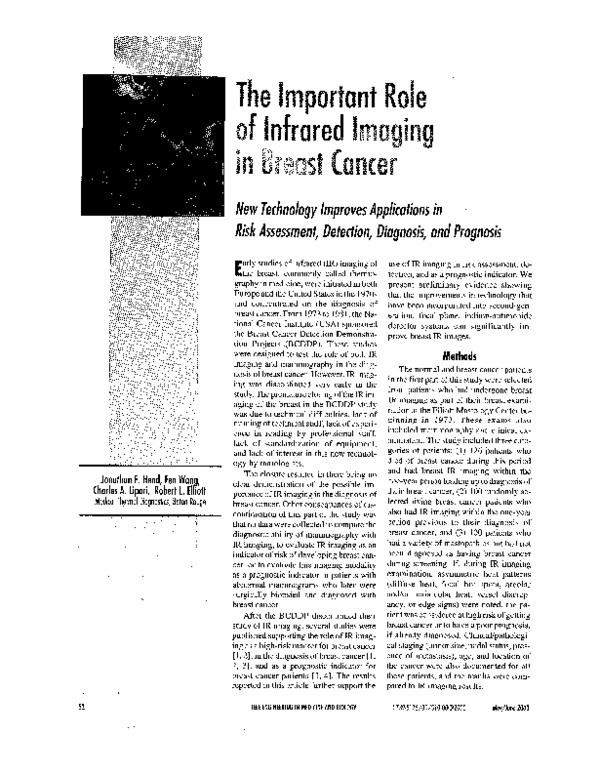 (PDF) The important role of infrared imaging in breast cancer