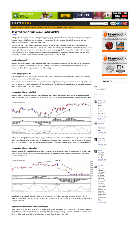 Contoh jurnal trading forex
