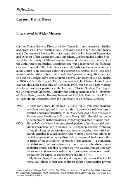 (PDF) Carmen Diana Deere