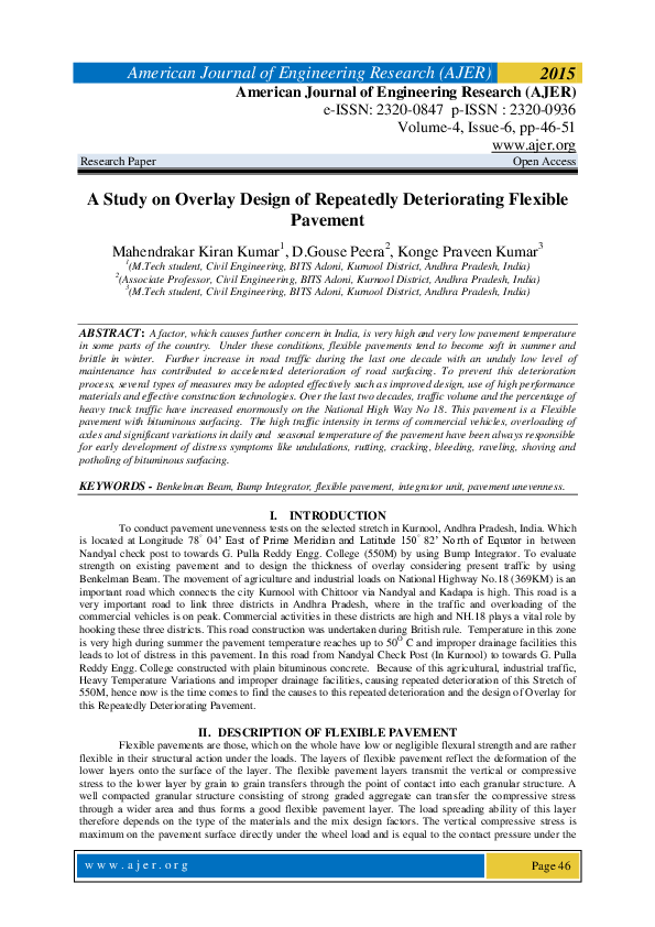 Iitpave flexible pavement design image