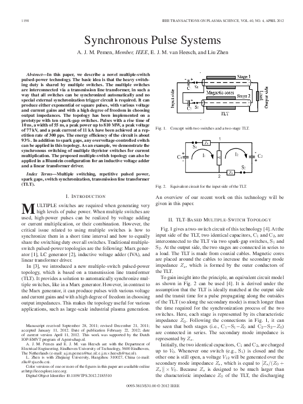 (PDF) Synchronous Pulse Systems