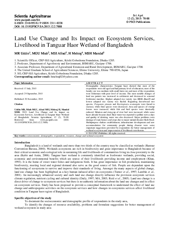 Wetland ecosystem for kids image