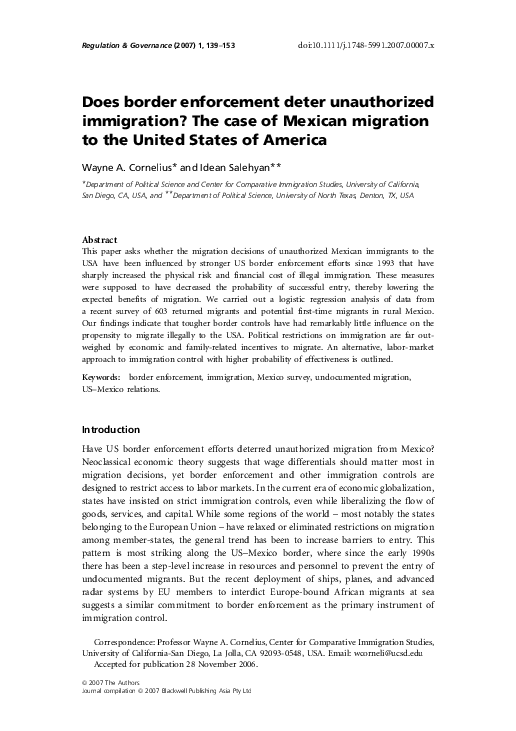 Wayne a cornelius essays 04 image