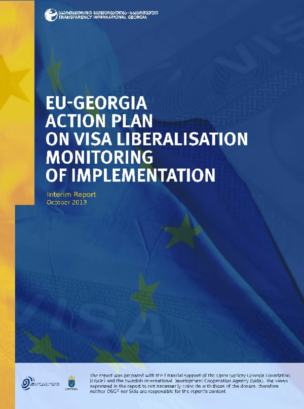 (PDF) EU-Georgia Action Plan on Visa Liberalisation, monitoring of ...
