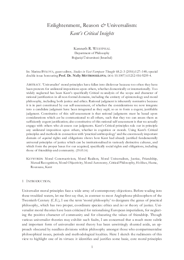 The Contender Analysis The Contender Analysis