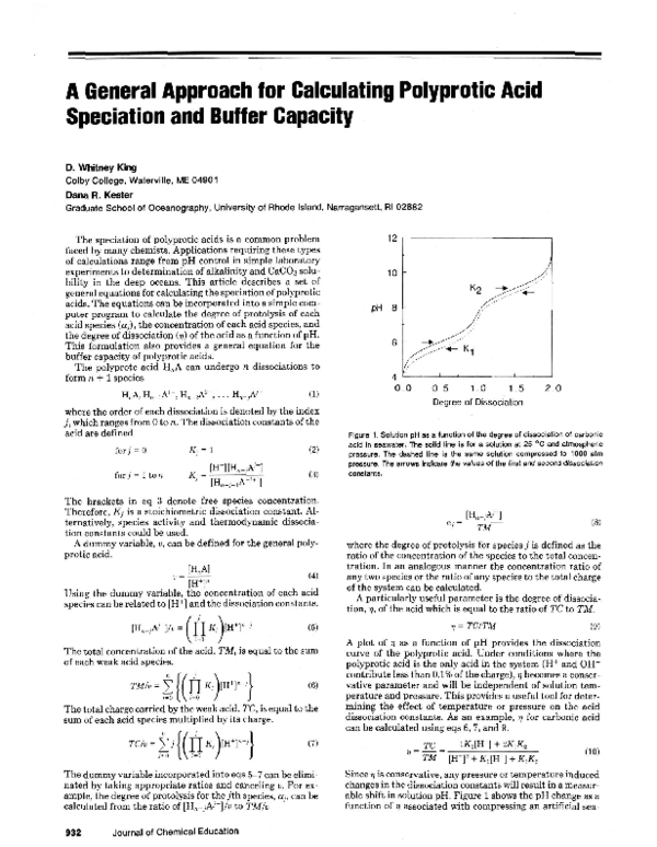 how to calculate buffer capacity