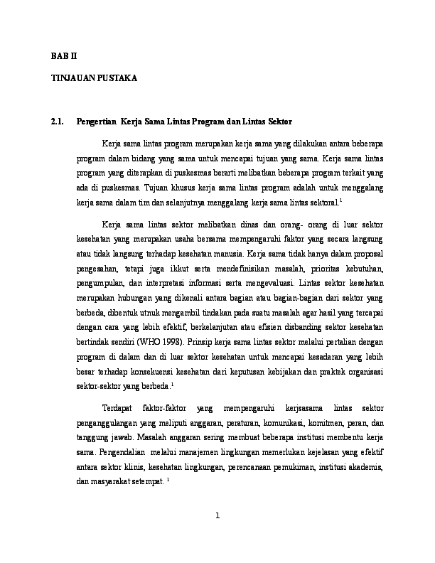 Contoh Laporan Fasilitasi Kemitraan Dengan Organisasi