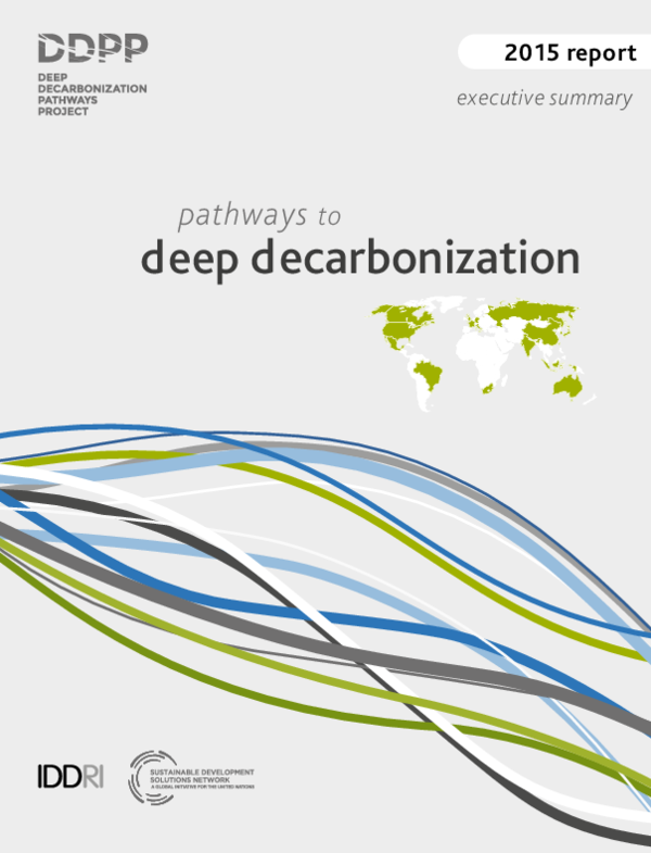 (PDF) Pathways to deep decarbonization 2015 report - executive summary