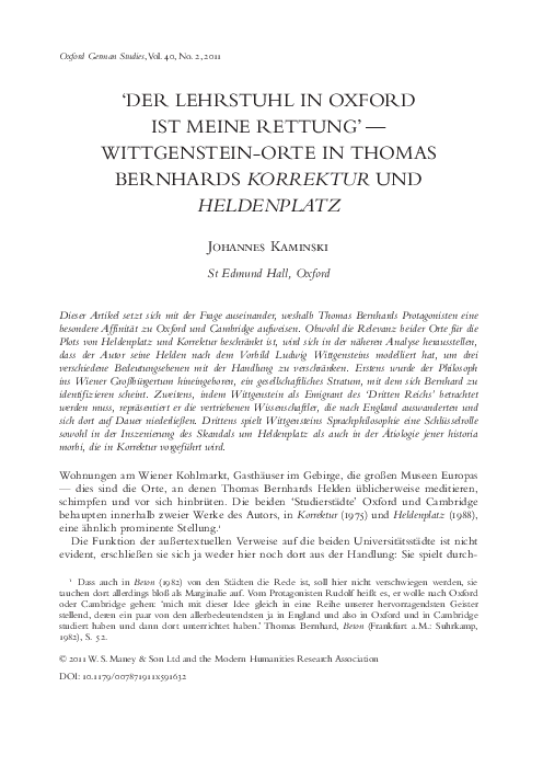 Thomas Bernhard Heldenplatz Pdf