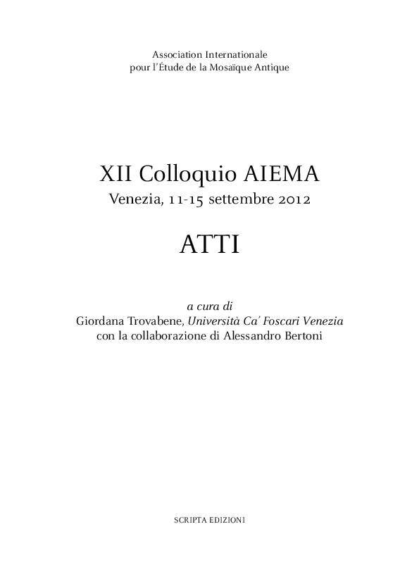 Pdf Ulysses And The Sirens On A Wall Mosaic From Caesarea Cherchell Algeria Catia Mourao Academia Edu