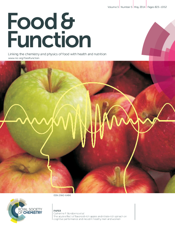 (PDF) The acute effect of flavonoidrich apples and nitraterich