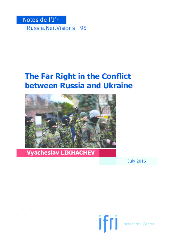 The Far Right in the Conflict between Russia and Ukraine