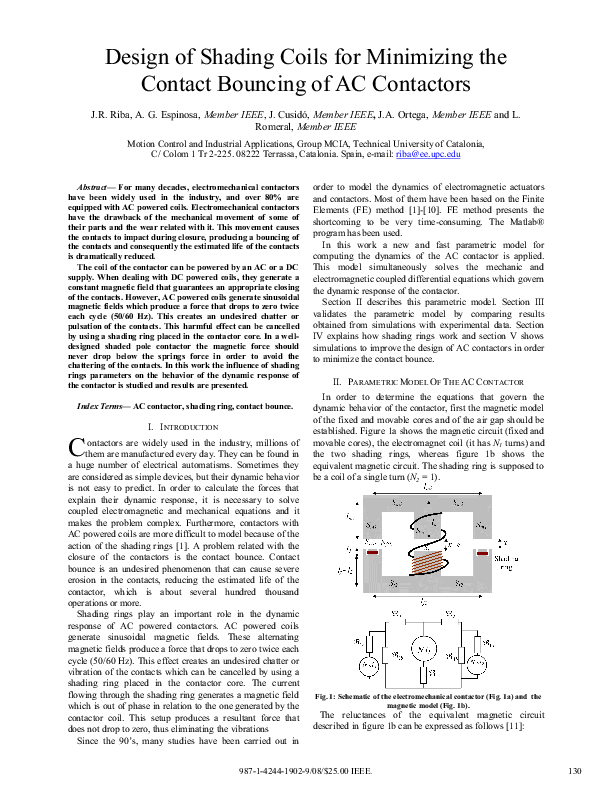 What Is The Function Of Shading Ring In A Shaded Pole Motor