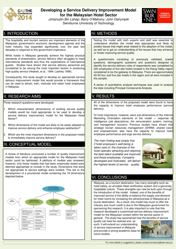 (PDF) Developing a service delivery improvement model for the Malaysian ...