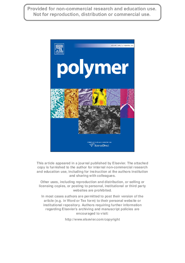 (PDF) Synthesis and characterization of polyaniline derivative and ...