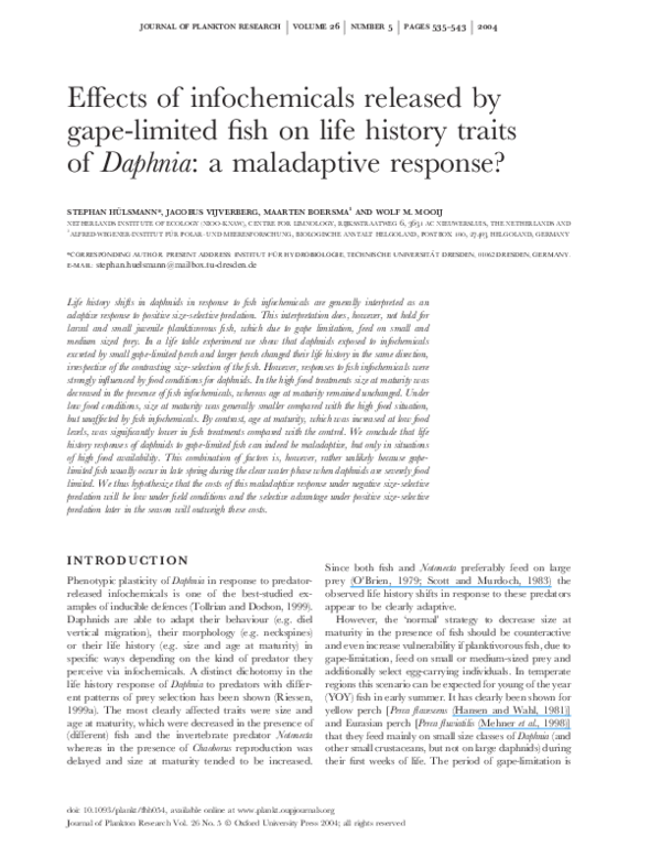 Daphnia life cycle picture
