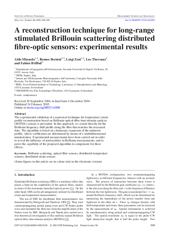 (PDF) A reconstruction technique for long-range stimulated Brillouin ...