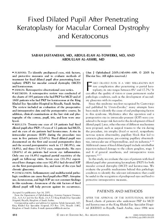 Keratoconus essay 06 picture