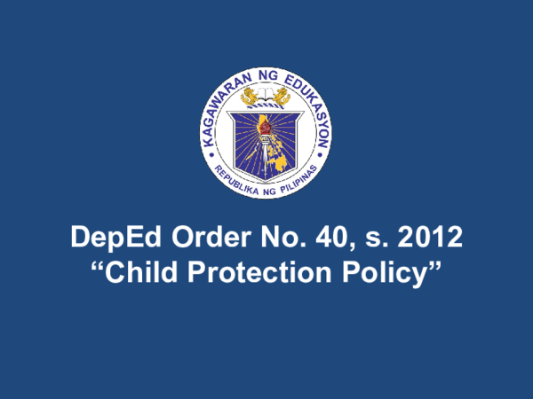(PPT) Child protection policy-