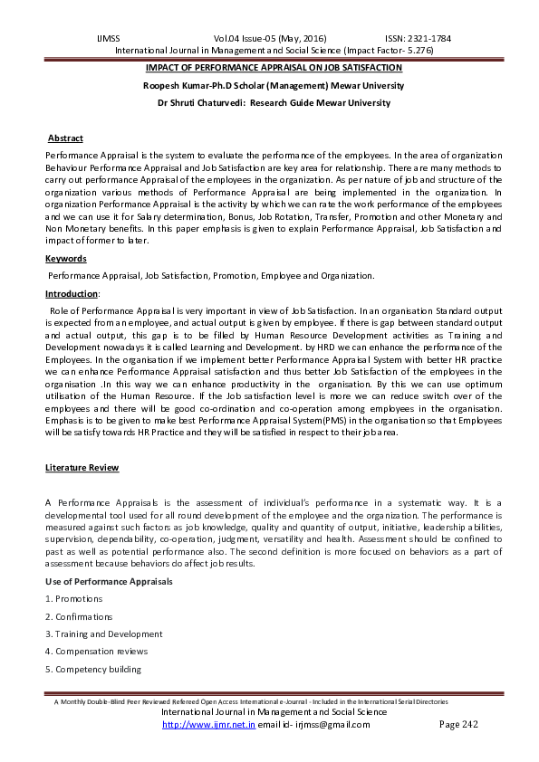 Impact of motivation on employee performance thesis pdf image