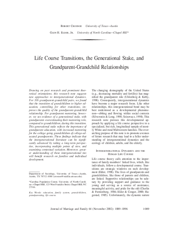 My relationship with my grandparents essay picture