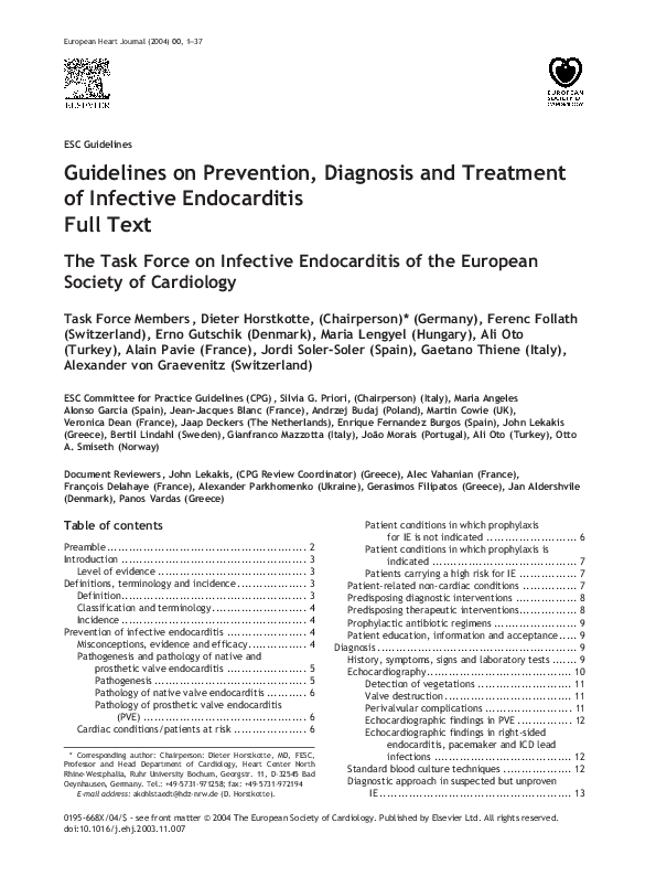 (PDF) Candida albicans Endocarditis and a Review of Fungal Endocarditis