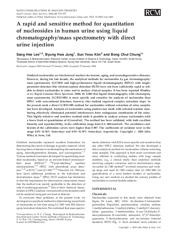 (PDF) A Rapid and Sensitive Method for the Quantitation of Microgram ...