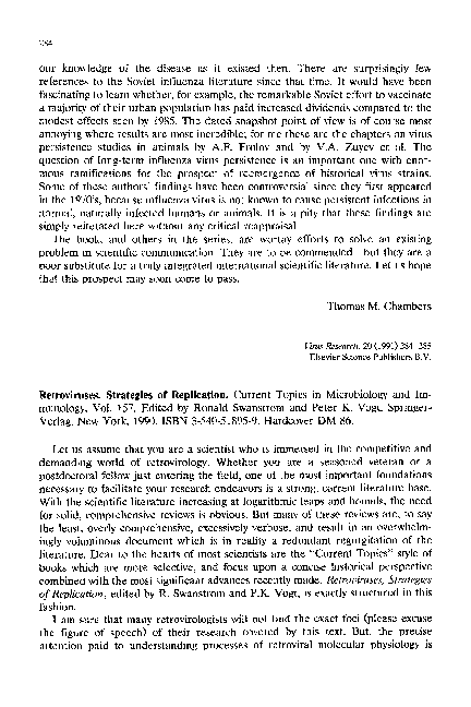 Retrovirus replication image