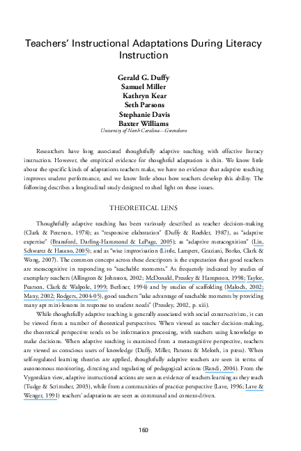 Adaptation essay unc 08 picture